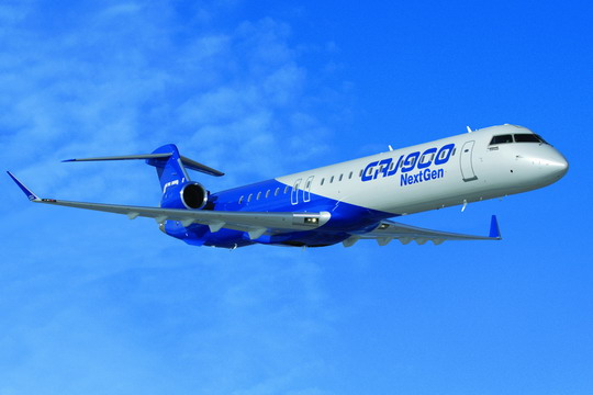 �Ӱ͵������й��ͻ����� ���ĺ���6��CRJ900