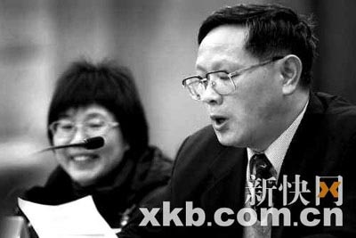 政协委员杨中艺对"中国特色"的人才培养机制痛心疾首。新快报记者夏世焱/摄